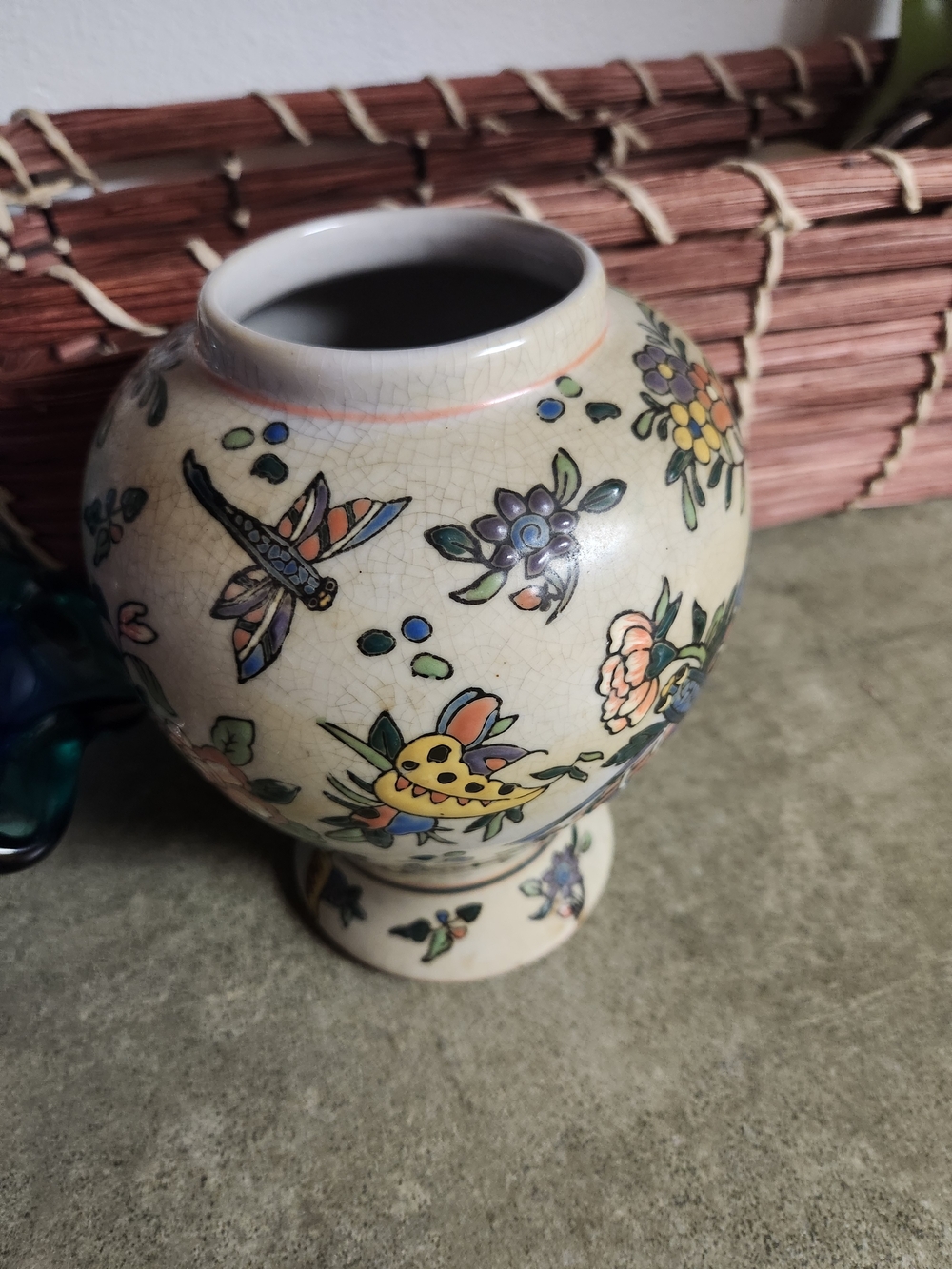 Hand Painted Pottery Vase - Picture 11 of 11